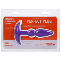 Tantus Silicone Perfect Butt Plug Purple