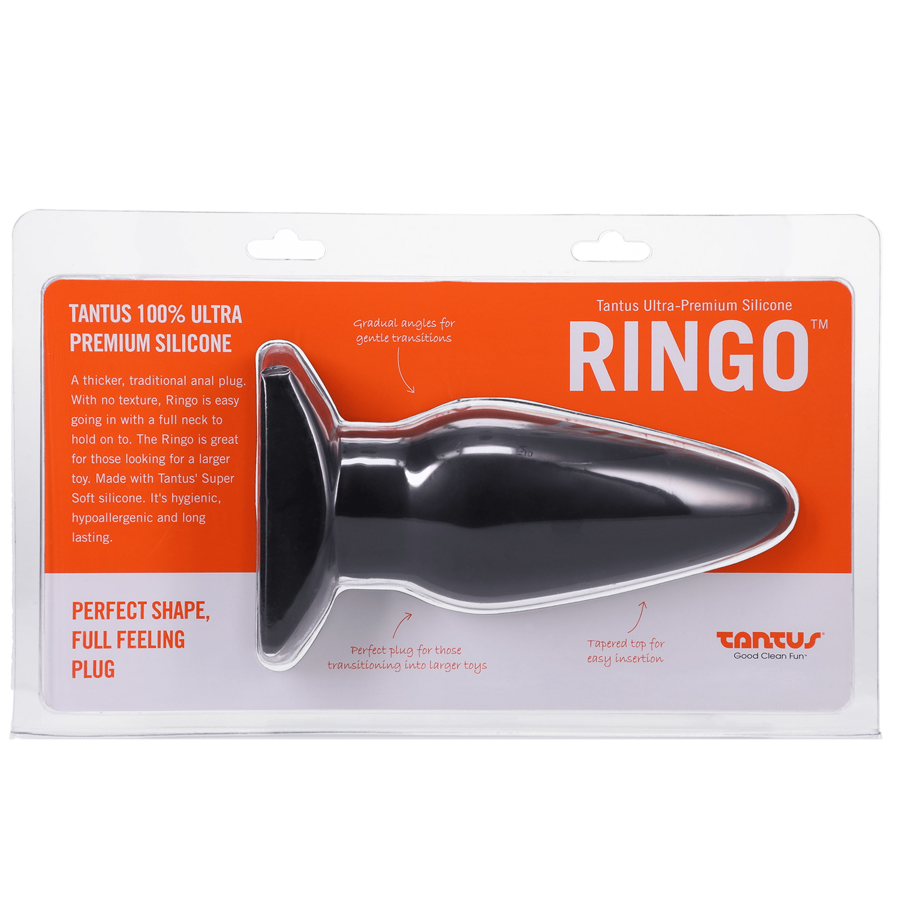 Silicone Ringo Silicone Butt Plug