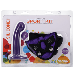 Tantus Silicone Sport Harness Kit Midnight Purple