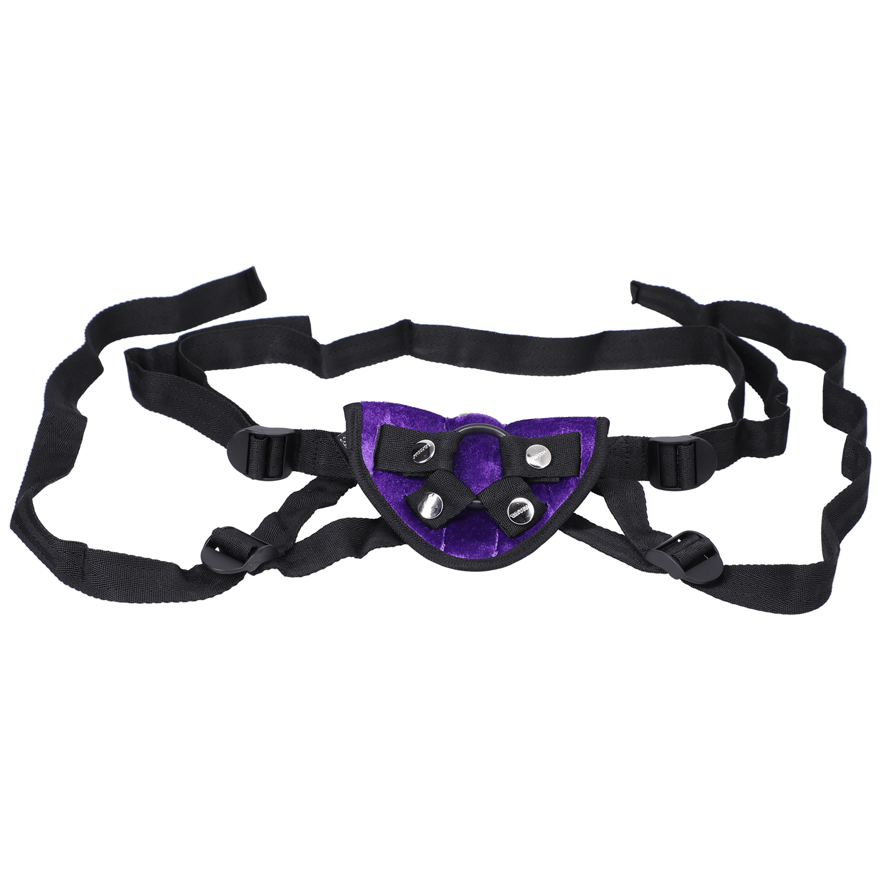Tantus Silicone Sport Harness Kit Midnight Purple