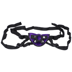 Tantus Silicone Sport Harness Kit Midnight Purple
