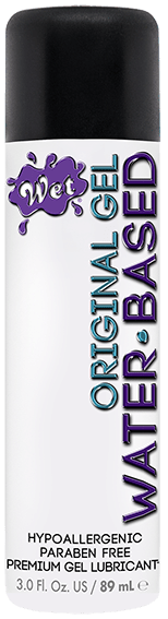 WET®  Original® Water Based Gel 3 Fl. oz./89mL