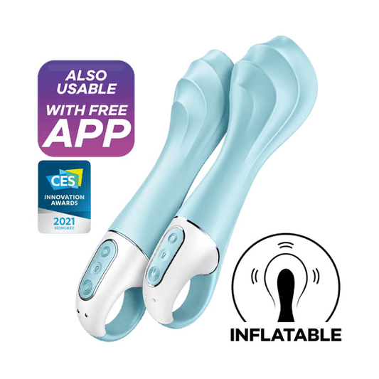 Air Pump Vibrator 5+ Blue