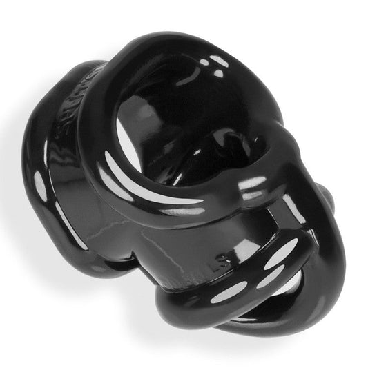 BALLSLING, ball-split-sling - BLACK by OXBALLS, premium design, discreet shipping