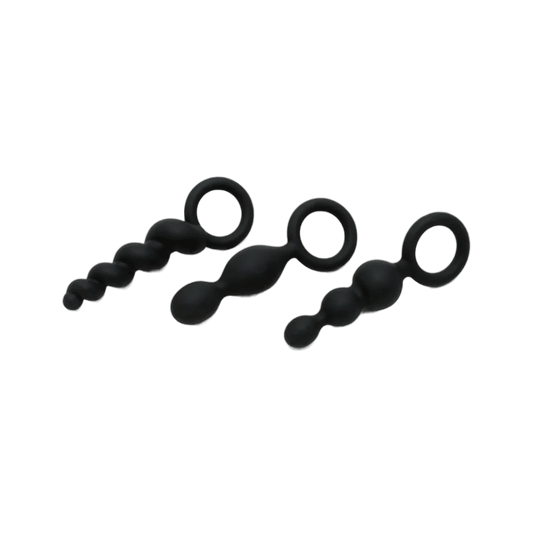Booty Call (set of 3) (Black) - black