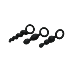Booty Call (set of 3) (Black) - black