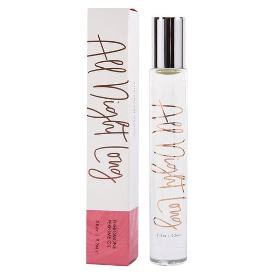 ALL NIGHT LONG Perfume Oil with Pheromones - Soft - Oriental 0.3oz | 9.2mL by CG, , , toy-safe