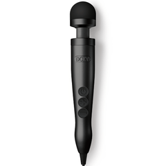 DOXY Die Cast 3 matte black wand vibrator, powerful, compact, luxury finish