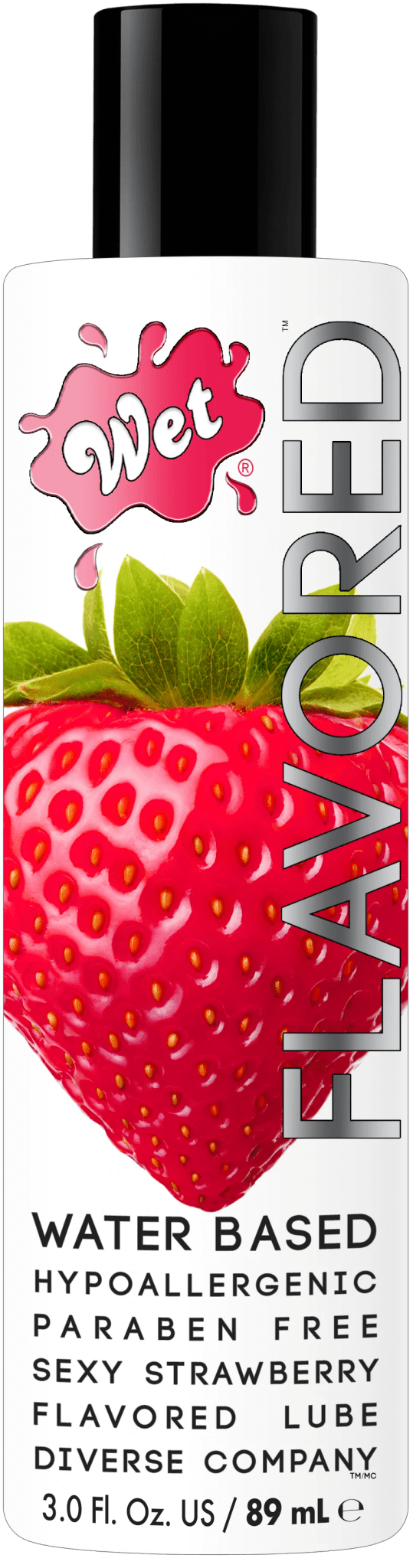 Flavored Sultry Strawberry Edible Lube 3oz