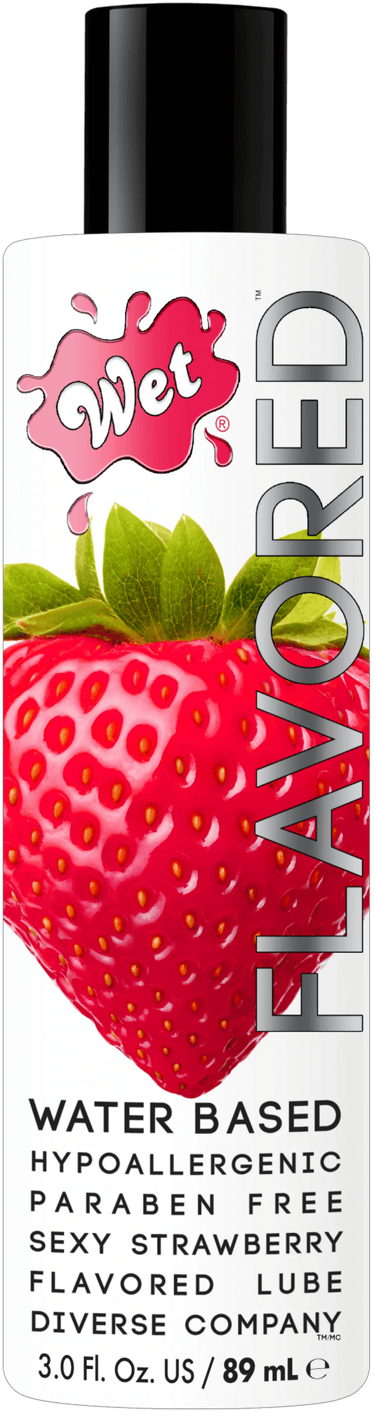 Flavored Sultry Strawberry Edible Lube 3oz