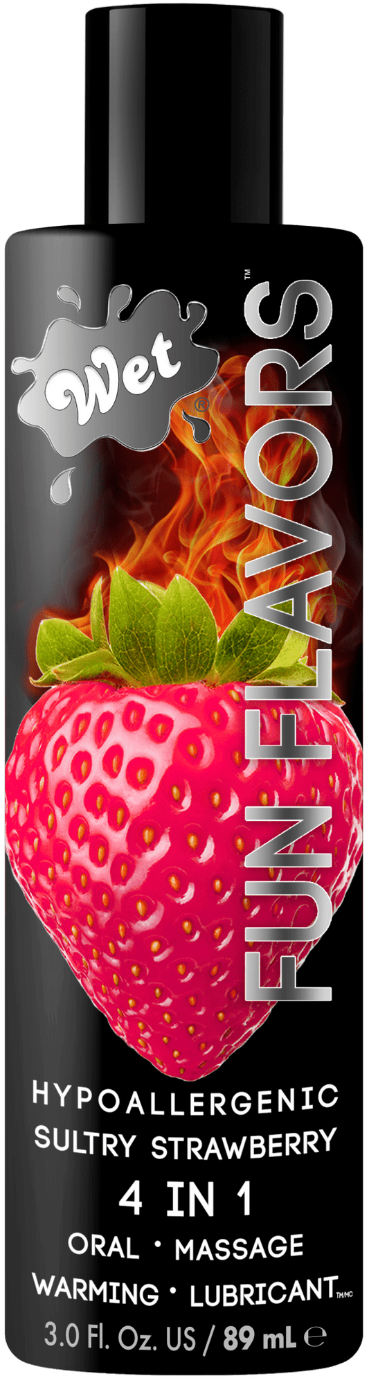 Fun Flavors Sexy Strawberry 4 in 1 3oz