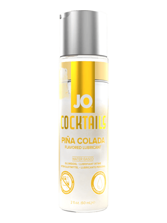 JO Cocktails - Pina Colada Flavored Lubricant - 2 floz 60 mL