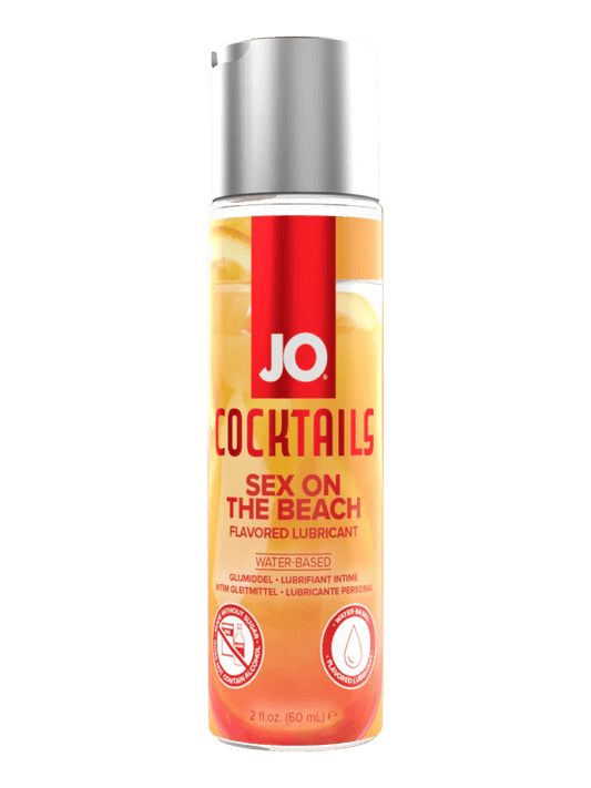JO Cocktails - Sex on the Beach Flavored Lubricant - 2 floz 60 mL
