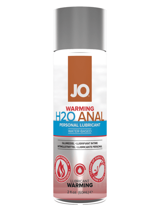 JO H2O Anal - Warming - Lubricant 2 floz / 60 mL