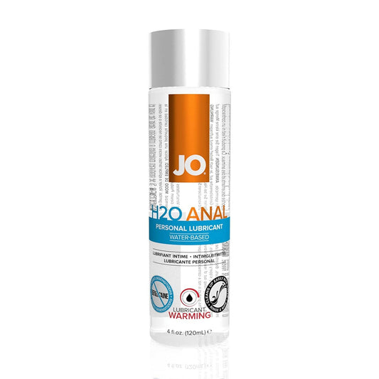 JO H2O Anal - Warming - Lubricant 4 floz / 120 mL by JO Lubricants, Canada - wide discreet shipping from Touch the Whisper