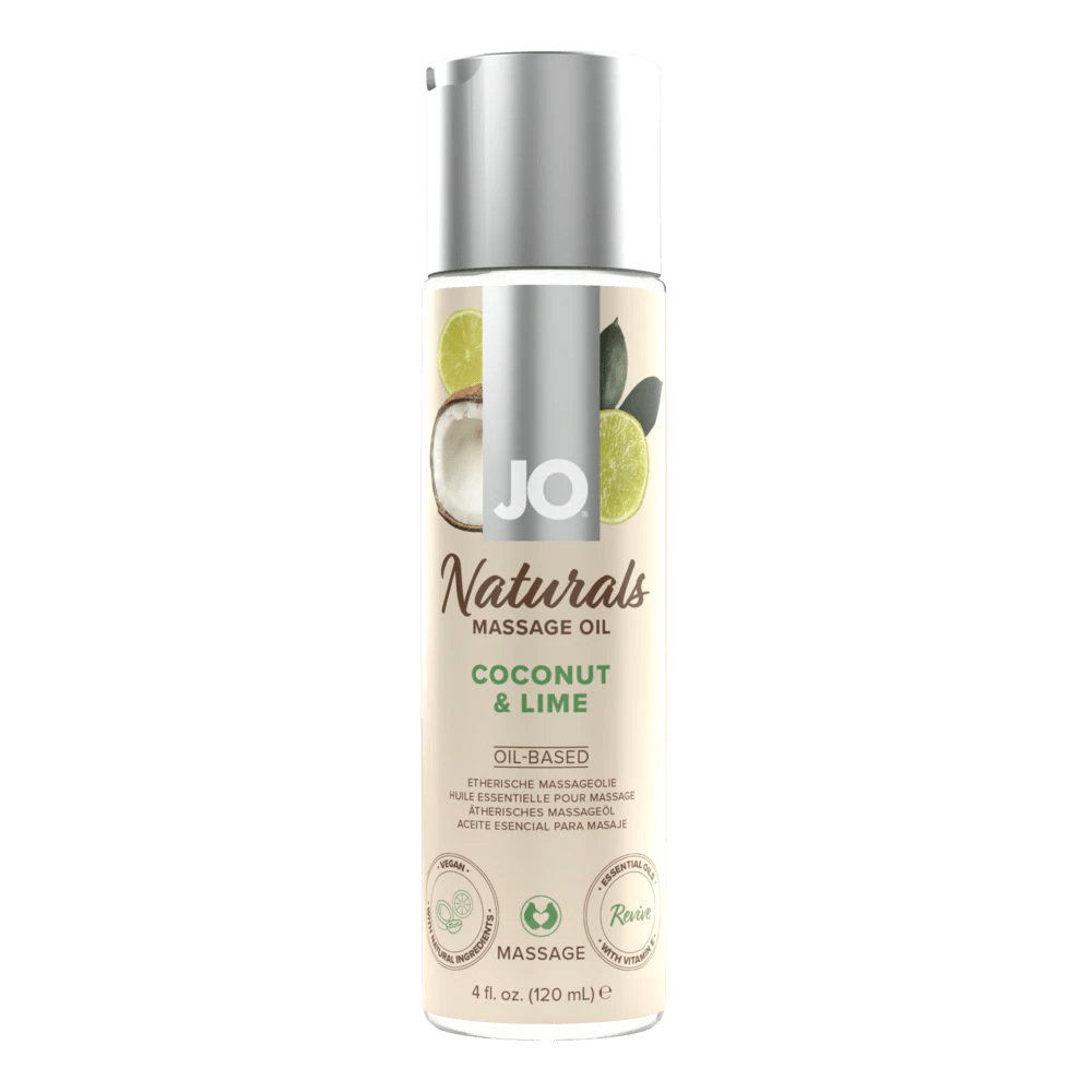 JO Naturals - Coconut & Lime - Massage 4 floz / 120 mL