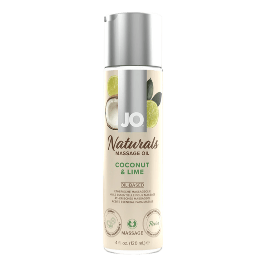 JO Naturals - Coconut & Lime - Massage 4 floz / 120 mL