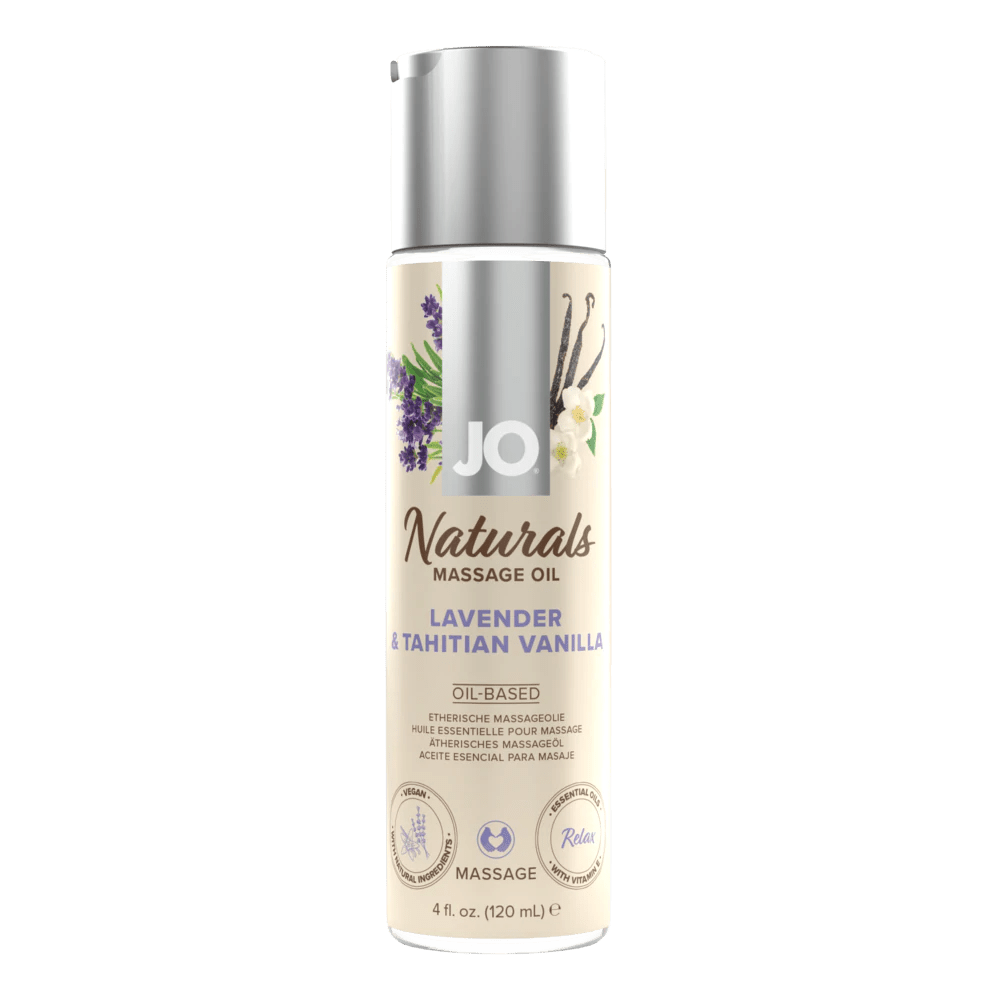 JO Naturals - Lavender & Vanilla - Massage 4 floz / 120 mL