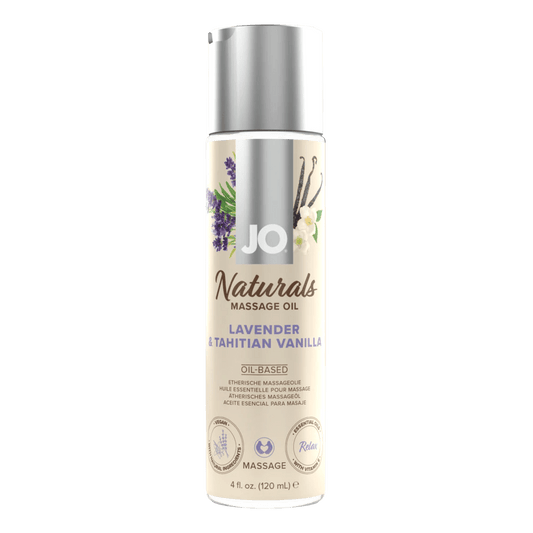 JO Naturals - Lavender & Vanilla - Massage 4 floz / 120 mL