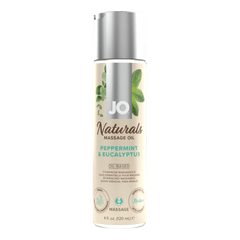 JO Naturals - Peppermint & Eucalyptus - Massage 4 floz / 120 mL
