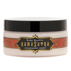 Body Soufflé Kissable Body Cream Strawberry Crème (7.5oz) by Kama Sutra, premium design, discreet shipping