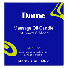 Massage Oil Candle Wild Lust