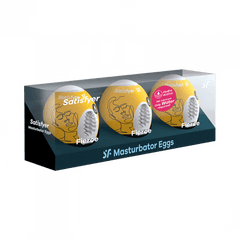 Masturbator Egg 3er Set (Fierce) Yellow