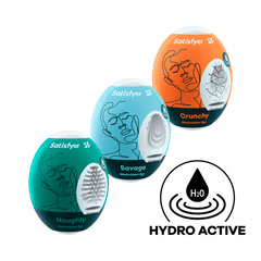 Masturbator Egg 3er Set (Naughty, Savage, Crunchy) Assorted