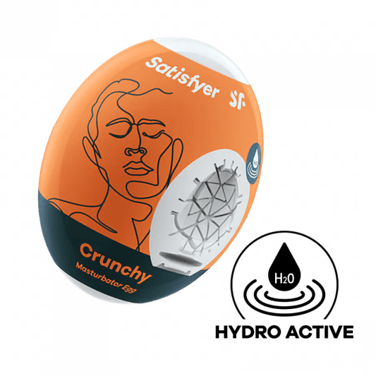 Masturbator Egg Single (Crunchy) Orange