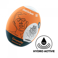 Masturbator Egg Single (Crunchy) Orange