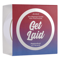 MOOD CANDLES Get Laid - Pheromone Massage Candle Passion Fruit 4oz | 113g