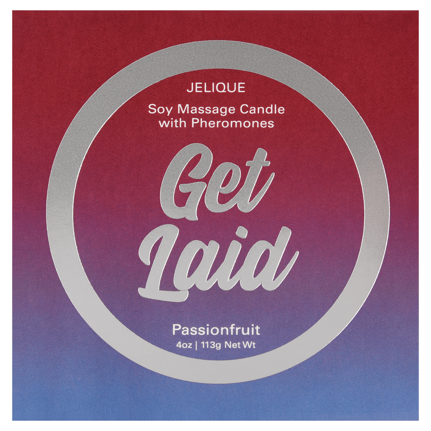 MOOD CANDLES Get Laid - Pheromone Massage Candle Passion Fruit 4oz | 113g