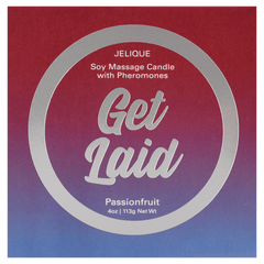 MOOD CANDLES Get Laid - Pheromone Massage Candle Passion Fruit 4oz | 113g