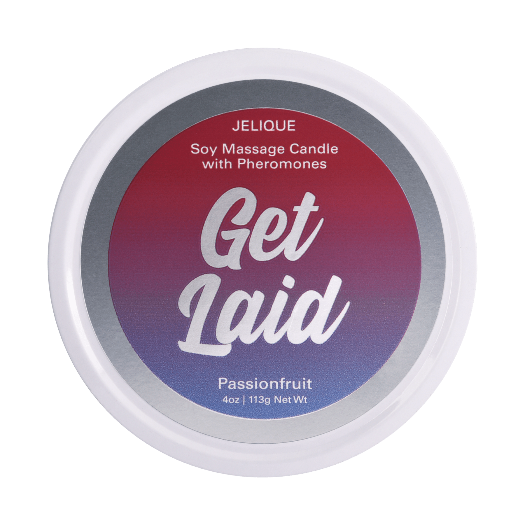 MOOD CANDLES Get Laid - Pheromone Massage Candle Passion Fruit 4oz | 113g