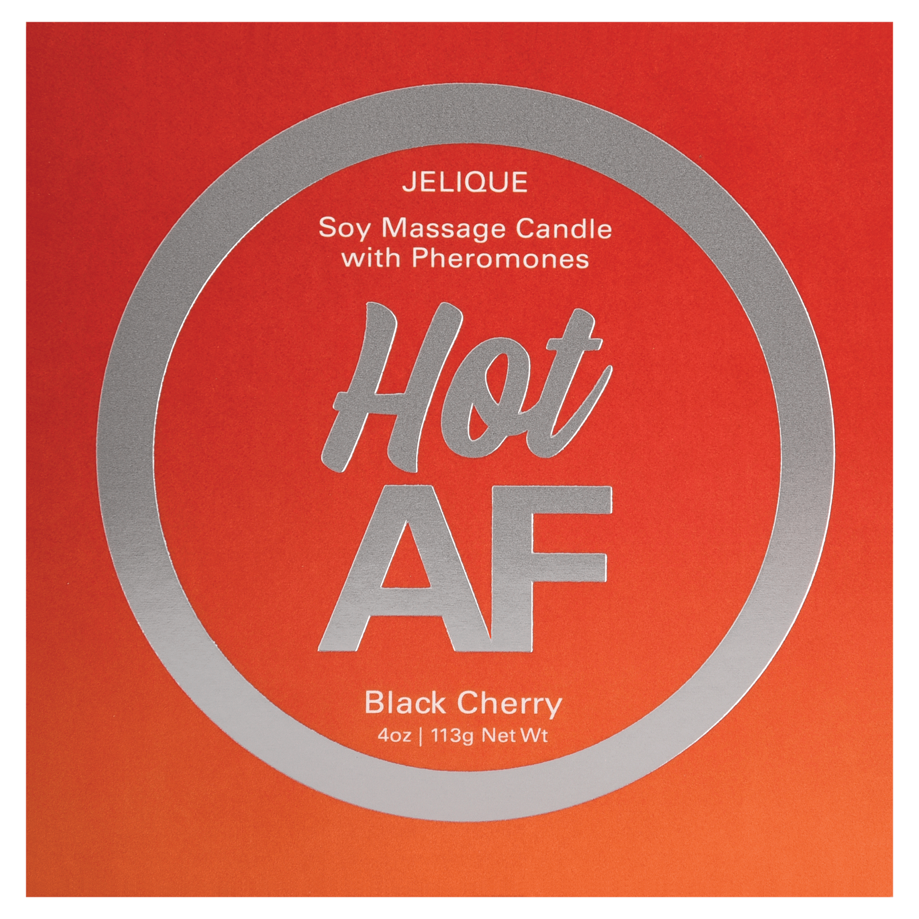 MOOD CANDLES Hot AF - Pheromone Massage Candle Black Cherry 4oz | 113g