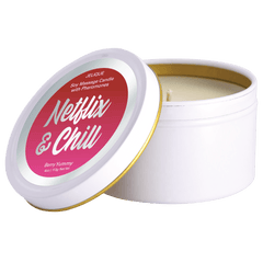 MOOD CANDLES Netflix & Chill - Pheromone Massage Candle Berry Yummy 4oz | 113g