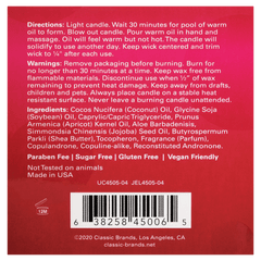 MOOD CANDLES Netflix & Chill - Pheromone Massage Candle Berry Yummy 4oz | 113g
