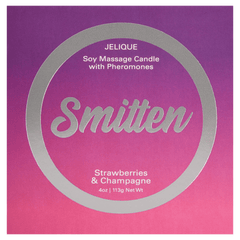 MOOD CANDLES Pheromone Soy Massage Candles Strawberry & Champagne 4oz | 113g