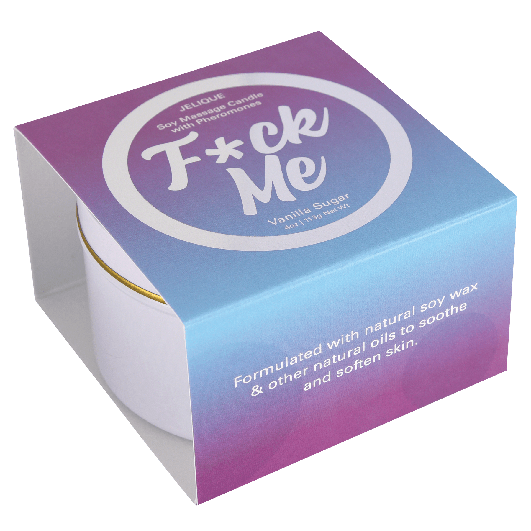 MOOD CANDLES Pheromone Soy Massage Candles Vanilla Sugar 4oz | 113g