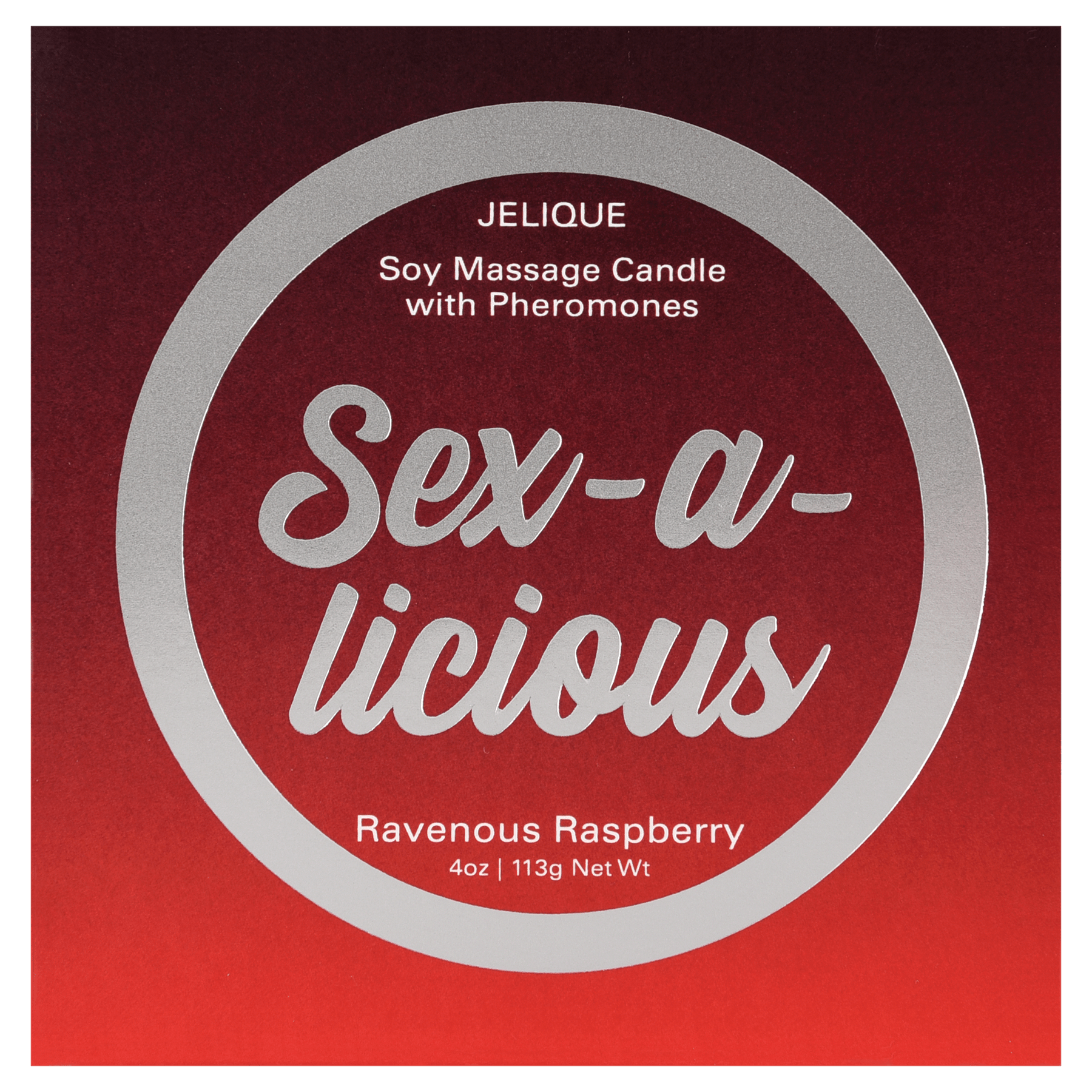 MOOD CANDLES Sex-a-licious - Pheromone Massage Candle Ravenous Raspberry 4oz | 113g
