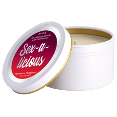 MOOD CANDLES Sex-a-licious - Pheromone Massage Candle Ravenous Raspberry 4oz | 113g