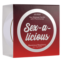 MOOD CANDLES Sex-a-licious - Pheromone Massage Candle Ravenous Raspberry 4oz | 113g