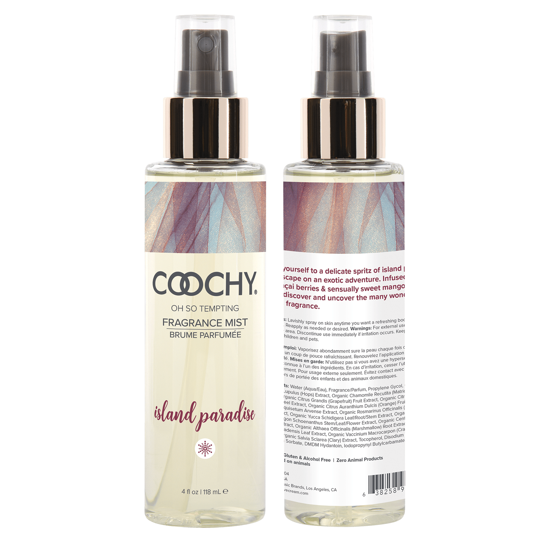 Oh So Tempting Fragrance Mist Island Paradise 4oz | 118mL