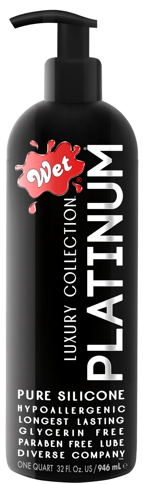 Platinum Silicone Based Sex Lube 32 Ounce