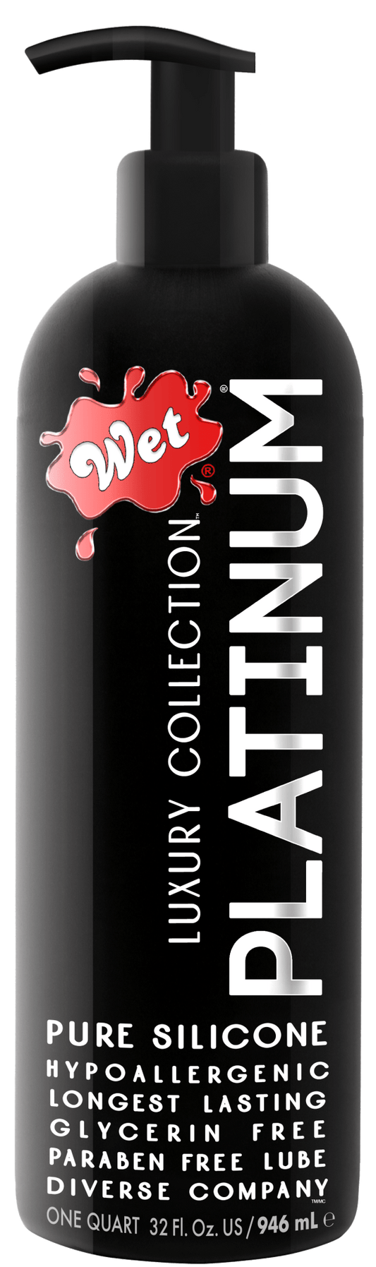 Platinum Silicone Based Sex Lube 32 Ounce