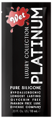 Platinum® Silicone Lubricant Pouch .33 Fl. oz./10mL