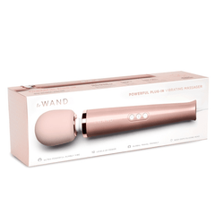 Plug-In Vibrating Massager - Rose Gold