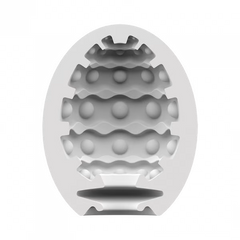 Masturbator Egg 3er Set (Bubble) Violet