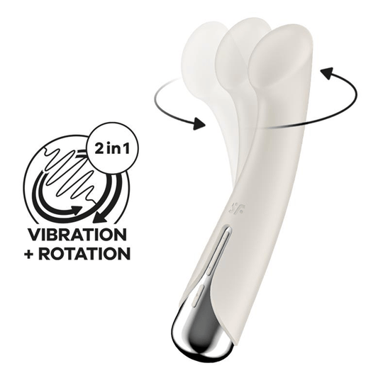 Spinning G-Spot 1 - Beige by Satisfyer, premium design, discreet shipping