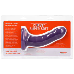 Silicone Curve Dildo Amethyst